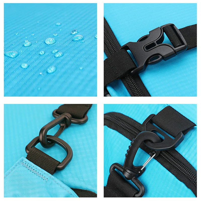 Водонепроницаемая нейлоновая спортивная сумка унисекс многофункциональная