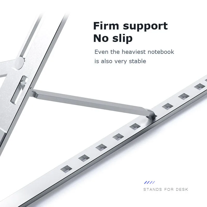 MICCGIN Laptop Cooling Stand Adjustable Foldable Aluminum Desktop Notebook Holder Desk For 7-15 inch Macbook Pro Air | Автомобили и