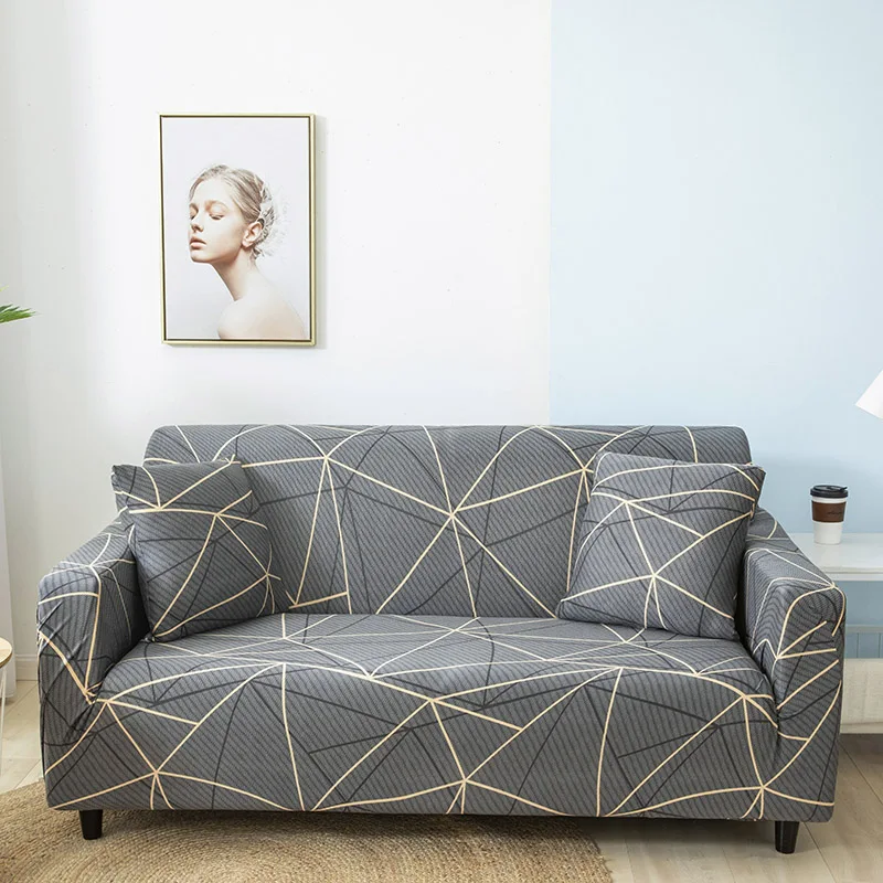 

Elastic Stretch Sofa Covers for Living Room Boho Style Sofa Slipcovers All-Inclusive Couch Case Armchair Couch Cover