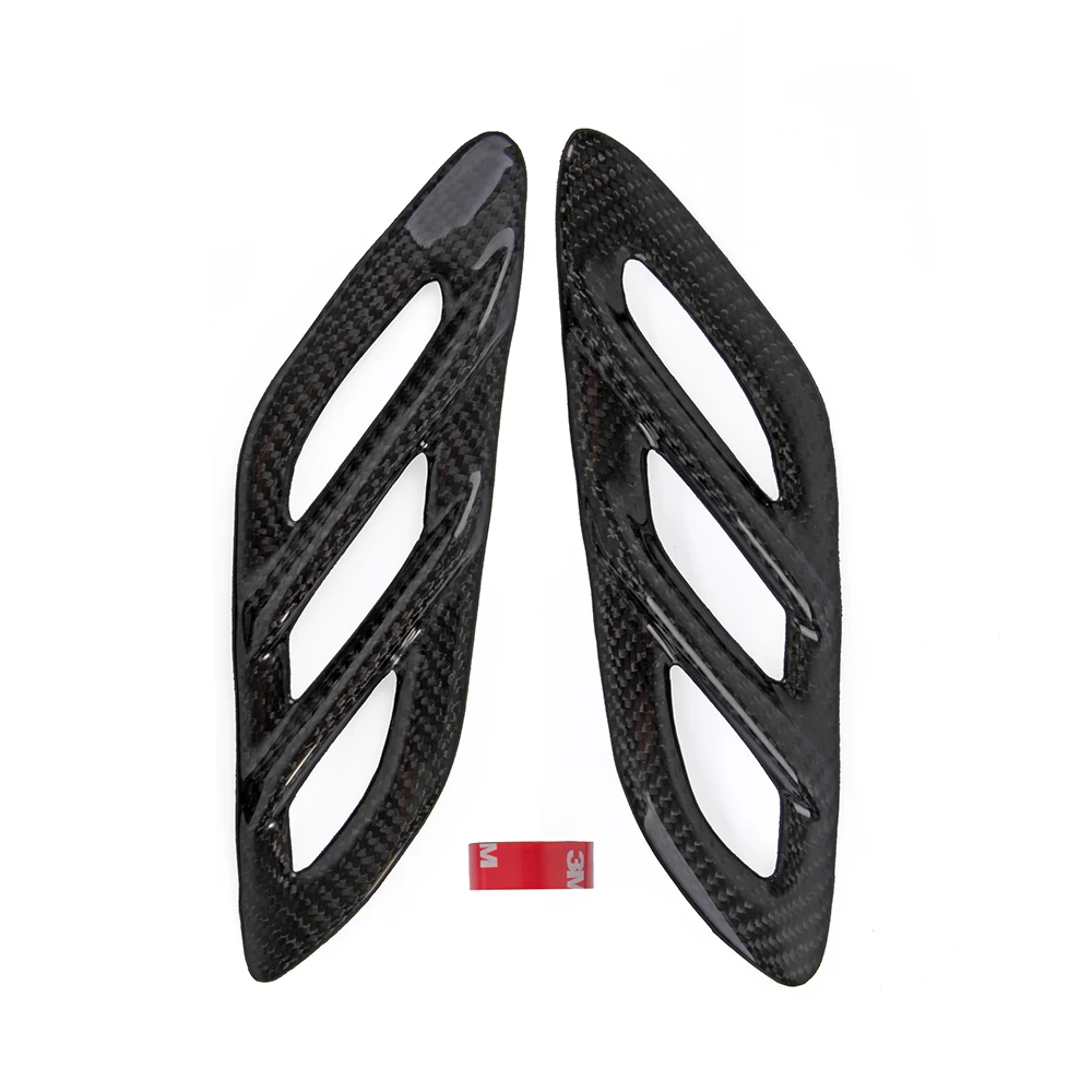 Задний сигнальный светильник из углеродного волокна для скутера Защитная крышка