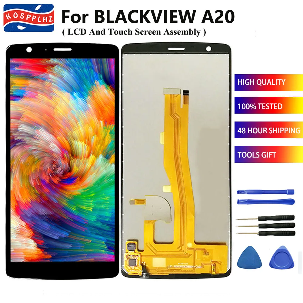 AAA + качественный ЖК дисплей для Blackview A20 сенсорный экран в сборе дигитайзер замены