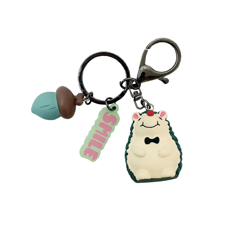 

Resin Hedgehog Keychains Pokemon Love Rope Key Chains Decorative Pendants for Women Bags Car Key Ring Wedding Party Gifts