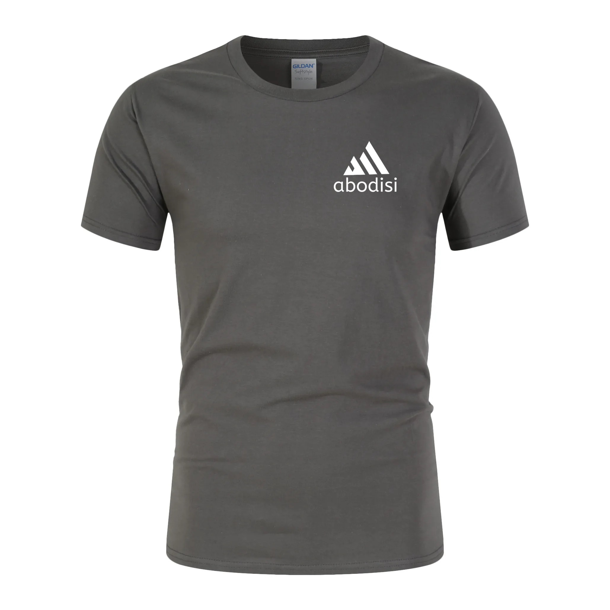Летняя брендовая мужская футболка Топы с коротким рукавом из 100% хлопка