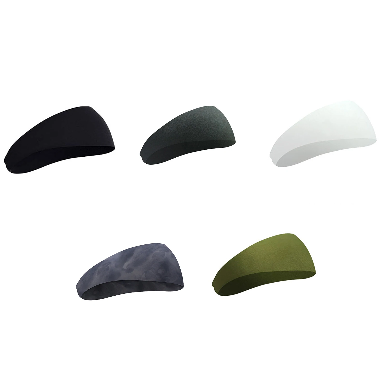 

Unisex Sweatband Sports Headband Stretch Elastic Yoga Running Hair Band For Outdoor Sport Headwrap Fitness Sports Safety