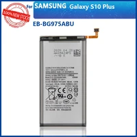 100 original eb bg975abu 4100mah battery for samsung galaxy s10 plus s10 sm g975fds sm g975uw g9750 phone with tracking code