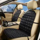 Автомобильный коврик для сиденья с подогревом, автомобильный чехол для подушки, подогреватель сиденья 12 В, автомобильная Бытовая Подушка, зимние подушки для сиденья для водителя с подогревом