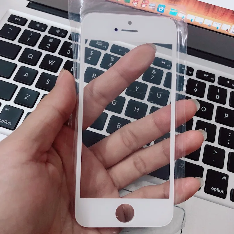Внешнее стекло с дигитайзером на экран черный и белый цвет для Iphone 5 5G 5C