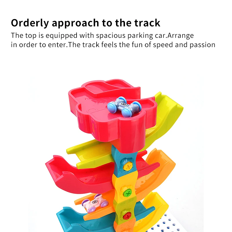 

Electric Puzzling Drill Toys Educational Construction Toys of Race Track Screwdriver Drill Building Blocks for Children
