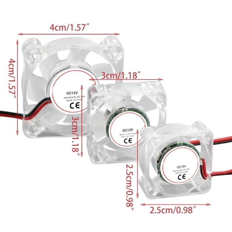 

Extrusion Head Cooling Fan Radiator Bracket LED Light Cooler For 3D Printer 12V J0PB