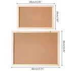 Настенная Доска для объявлений из пробкового дерева, доска для объявлений, доска для заметок для дома, офиса, магазина, школы