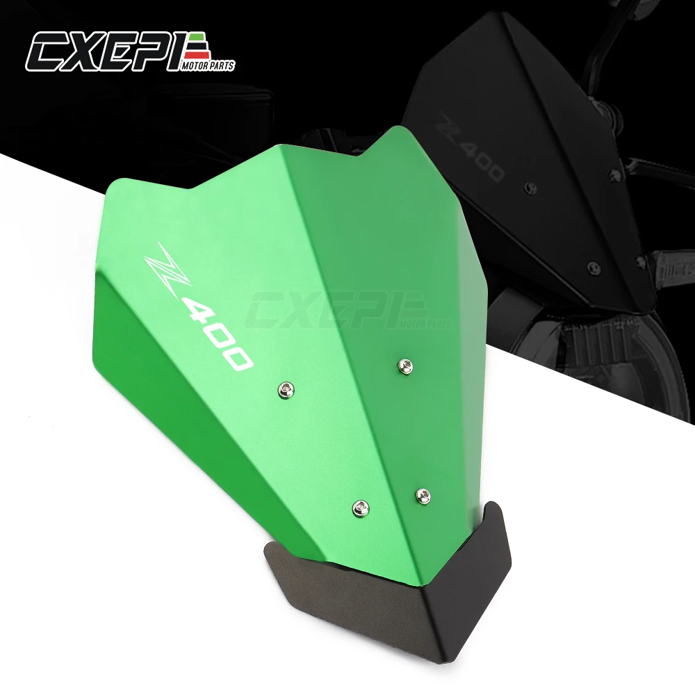Для Kawasaki Z400 2019 2020 мотоцикл воздушный поток ветровое стекло дефлектор кронштейн