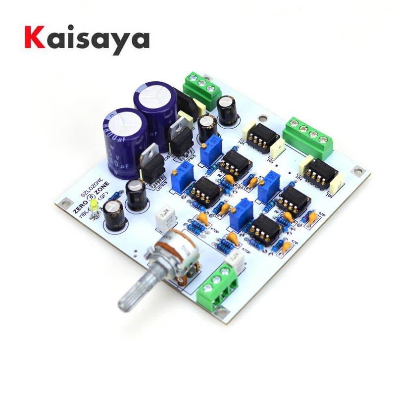 Плата предварительного усилителя NE5534 * 6 Op Diy наборы/готовая продукция AC 15V Reference
