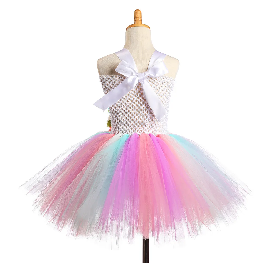 Платье-пачка для девочек с крыльями косплея дня рождения Хэллоуина | Детская