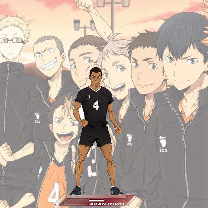 Японское Аниме Haikyuu! Фигурки Настольная плита модели Hinata Shoyo Kageyama Tobio Tsukishima Kei