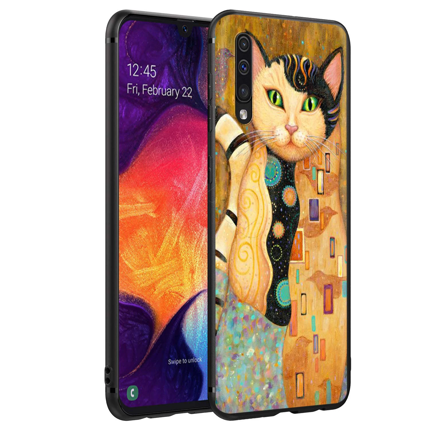 Webbedepp милый чехол с кошкой для Samsung Galaxy S10 S20 Ultra Note 10 Lite Plus A51 A71 A81 A91 A10S A20S A30S A40S A50S A70S |