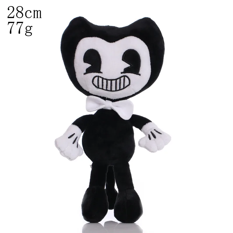 

Bendy Plush Toys Doll Horror Game Bendy and The Ink Soft Stuffed Animals Toys for Kids Children Christmas Gift 20-28Cm