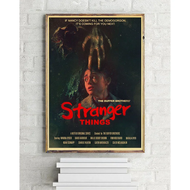 Плакаты из классического фильма очень странные дела плакат для дома гостиной