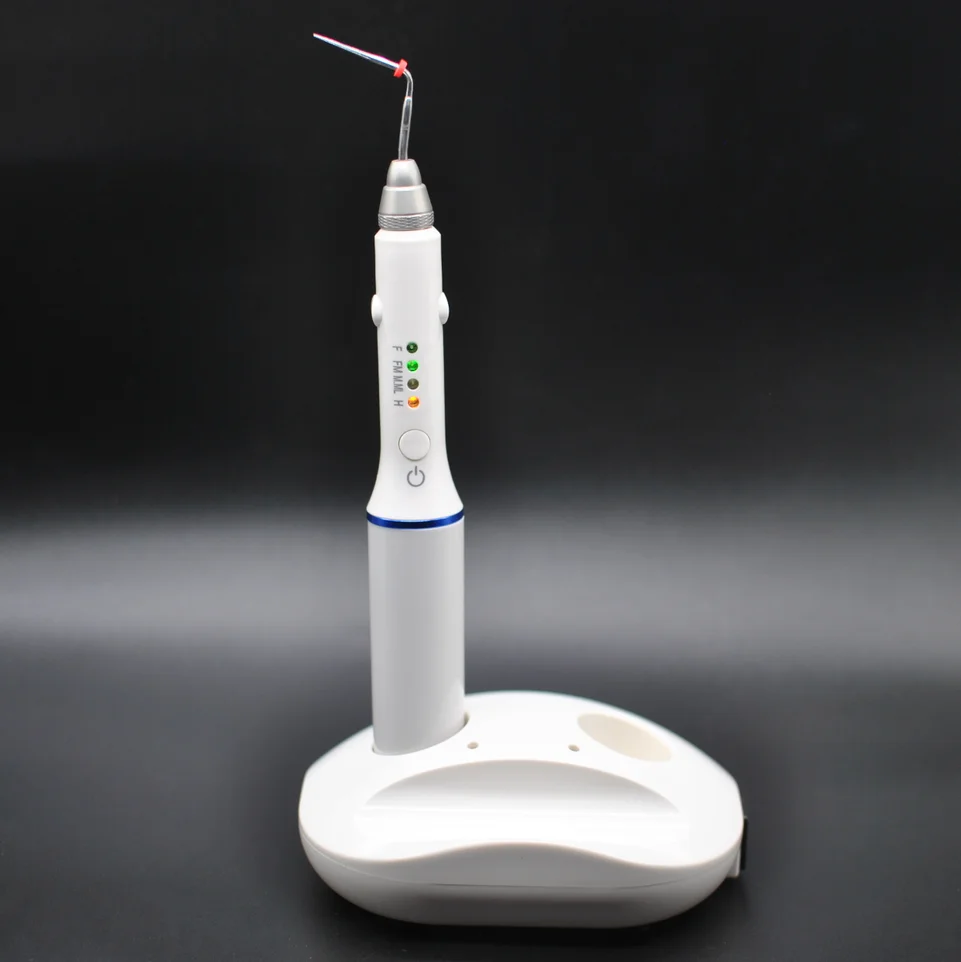 Double Charging Hot Melt Filling System Dental Cordless Teether Percha Obturation Endo Heater with 4 tips | Красота и здоровье