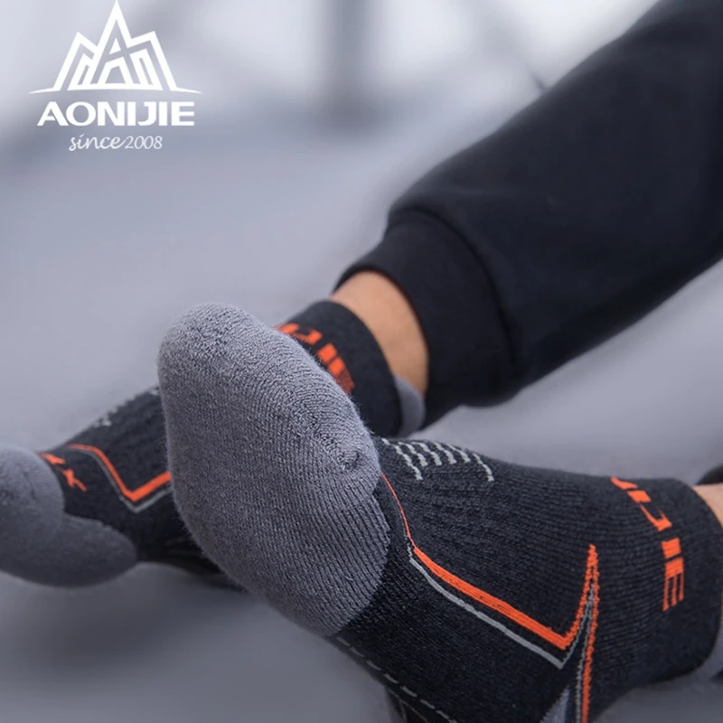 AONIJIE Спорт на открытом воздухе Компрессионные гольфы для бега спортивная обувь