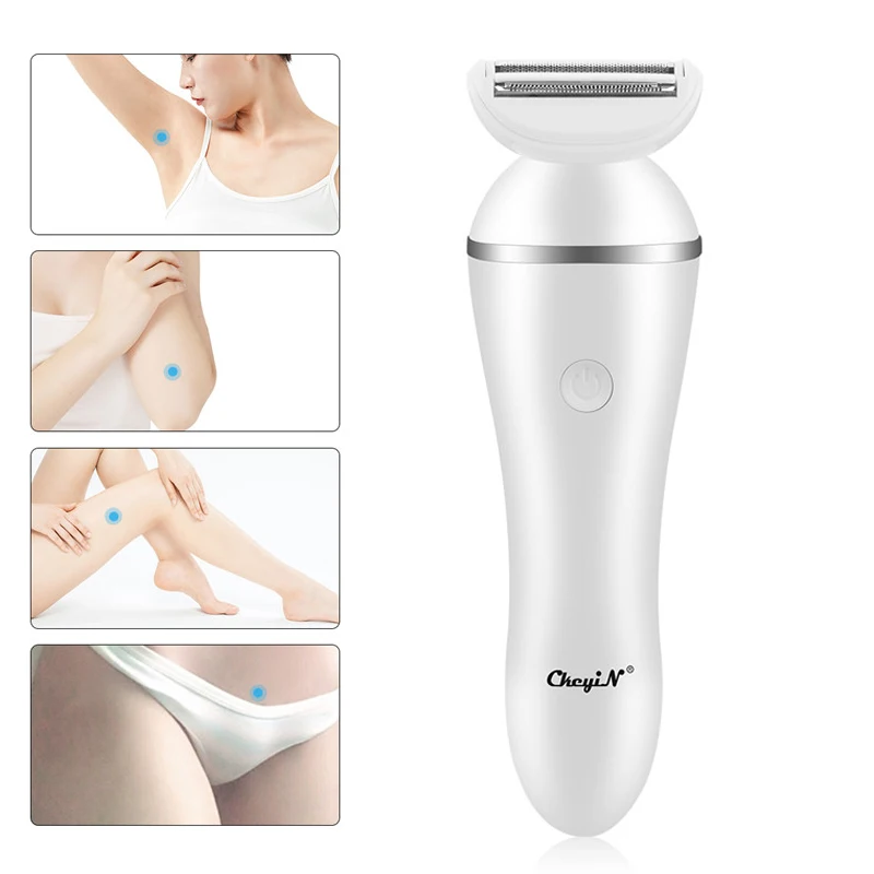 

CkeyiN Electric Epilator Hair Shaver Facial Painless Shaving Underarm bikini Hair Removal Women Razor Whole Body Hair Removal