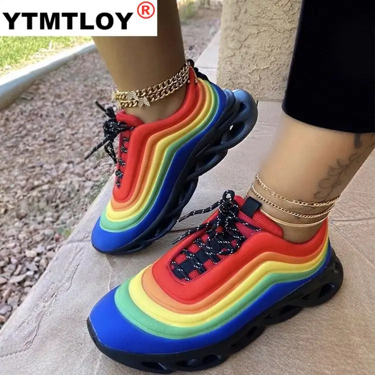 

Fashion Women Sneakers 2020 Ultra-light Mesh Platform Casual Shoes for Women Brand Designer Ladies Sport Shoes Zapatos Mujer