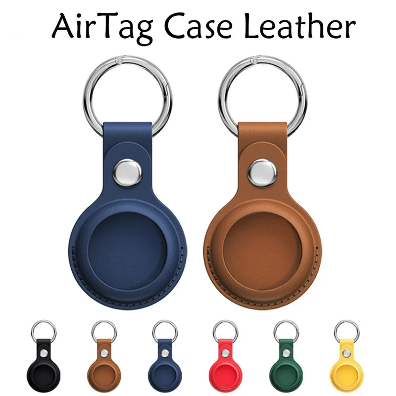 

Кожаный чехол высокого качества для Apple airtag, защитный чехол для Apple Locator Tracker Anti-lost Device, защитный чехол для ключей