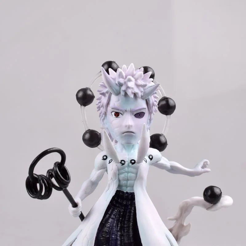 Uchiha Obito мини Экшн фигурка масштаб 1/10 разрисованная версия битвы ПВХ игрушка