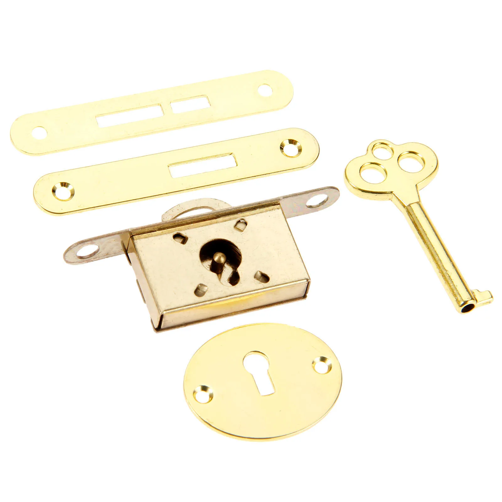 Классический шкафчик из цинкового сплава с золотым замком для ящика гардероб