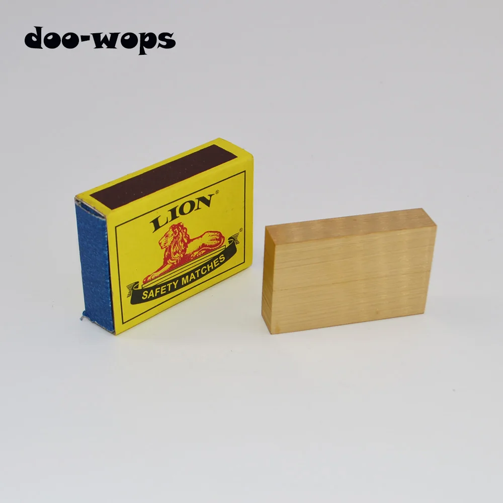 Волшебные трюки Matchbox проникающие иглой через латунный блок магический маг