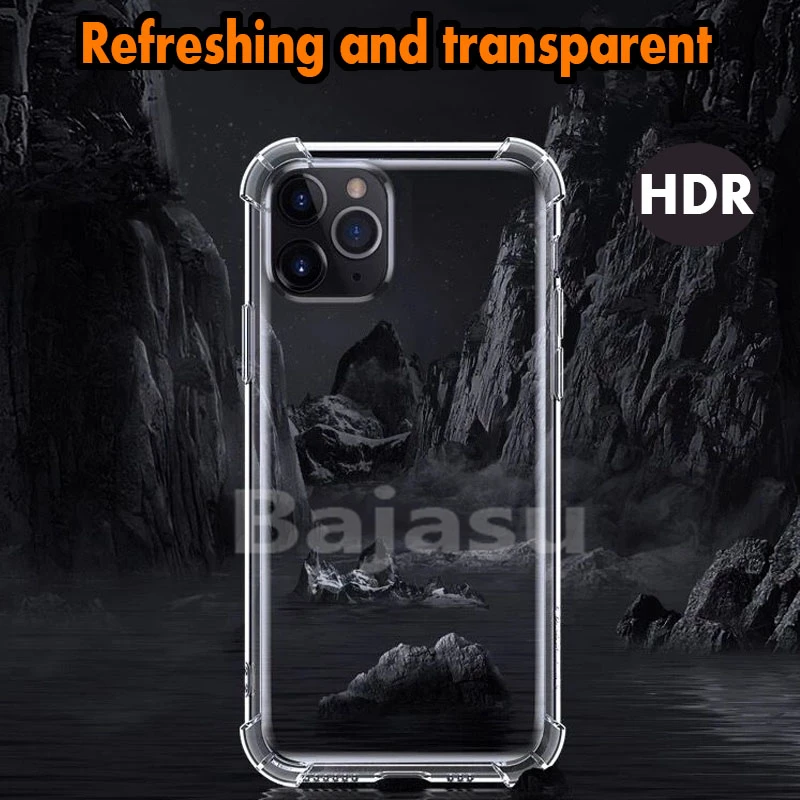 luxury transparent shockproof phone case for xiaomi poco x3 pro f2 f3 m4 silicone soft cover for redmi note 11 7 8 9 10 pro kawa free global shipping