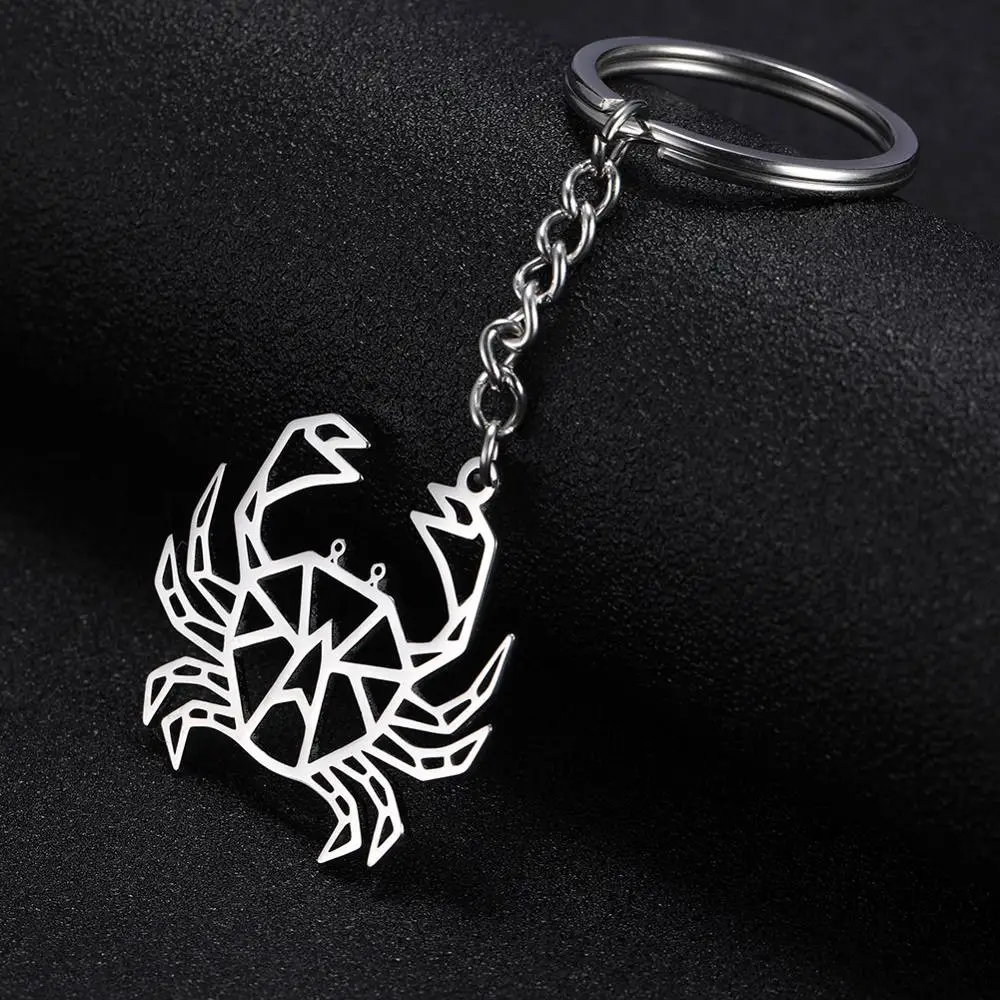 Брелок для ключей моя форма Краб черепаха Лобстер Ласточка журавль дятел