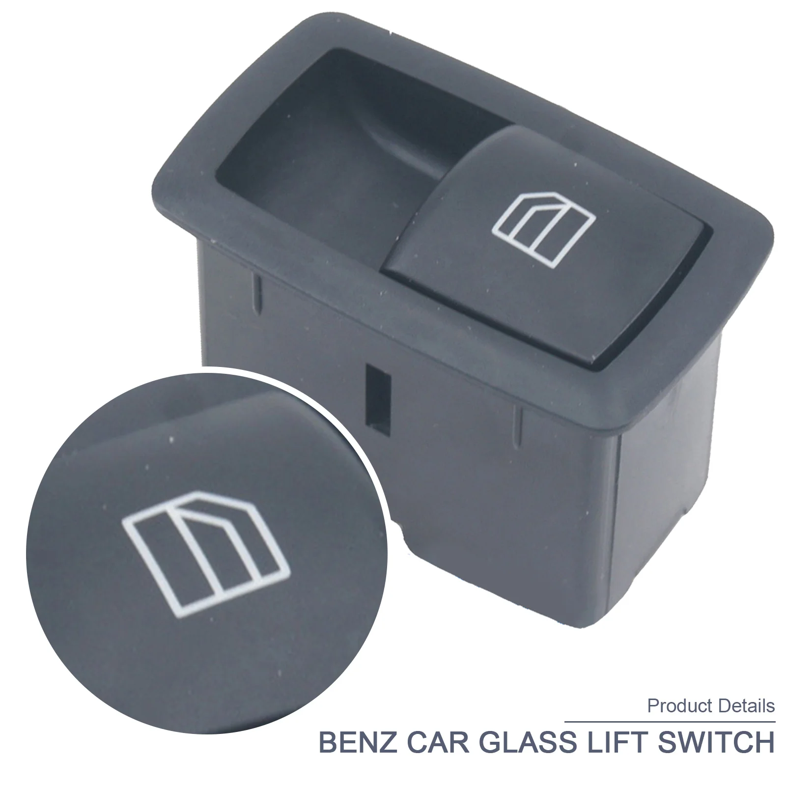 Черная кнопка переключения стеклоподъемника 2518200510 для Mercedes A B ML GL R Class W251 W169 W245 X164