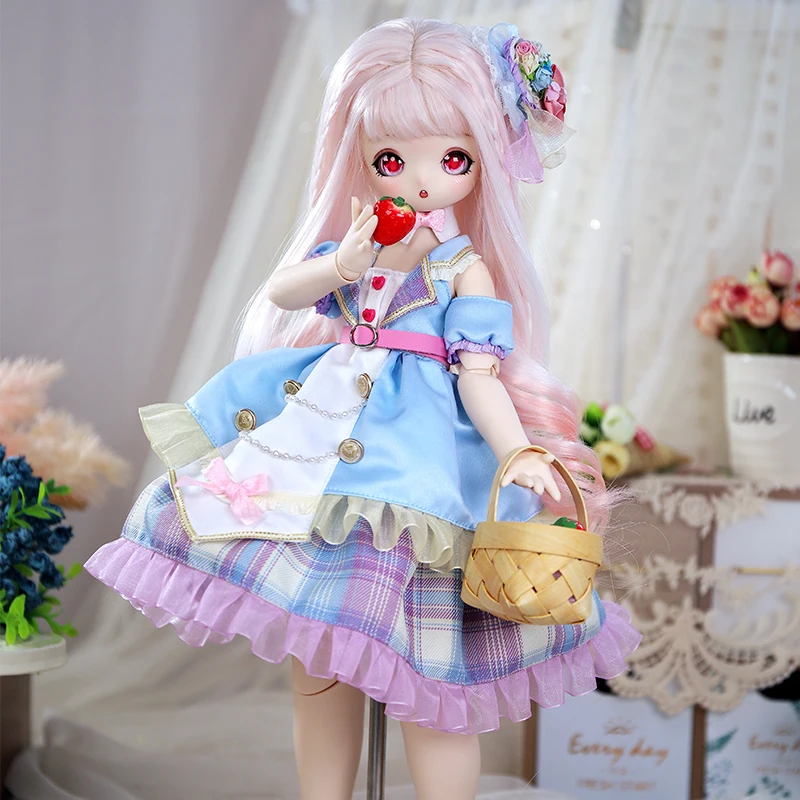 Кукла DBS 1/4 BJD сказочная девушка семейная картонная игрушка Lala Ruru Egg ACGN SD |