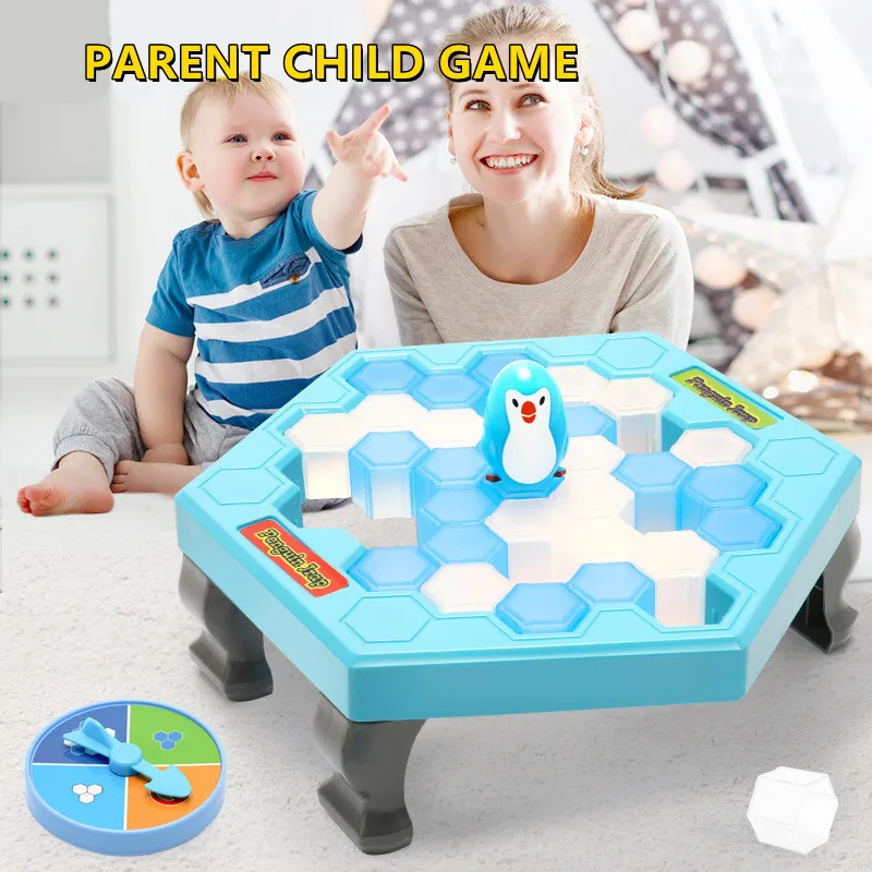 

Kawaii Party Favors Toysrescue Penguin Ice Breaking Penguin Smashing Ice Wall Breaking Toys Parent-Child Desktop Games