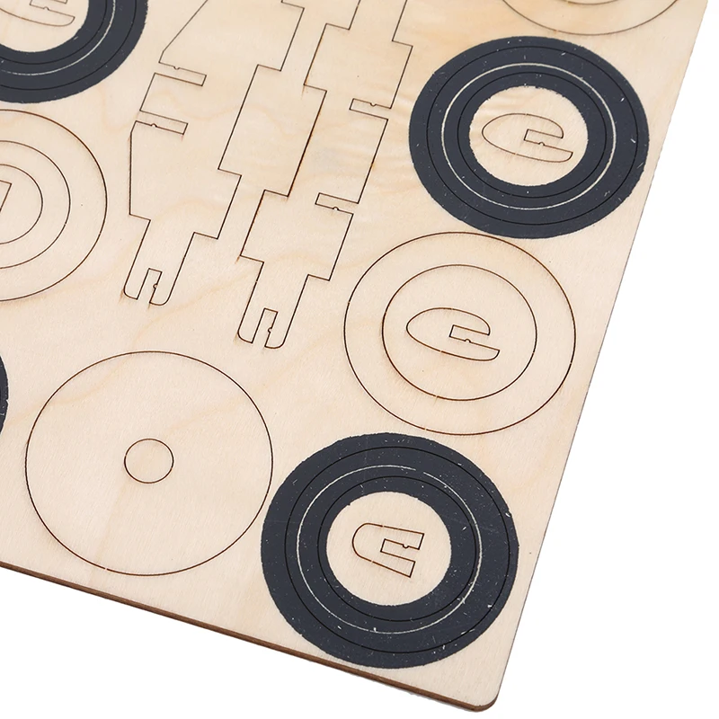 Лидер продаж DIY 3D деревянный автомобиль грузовик головоломка игра для детей