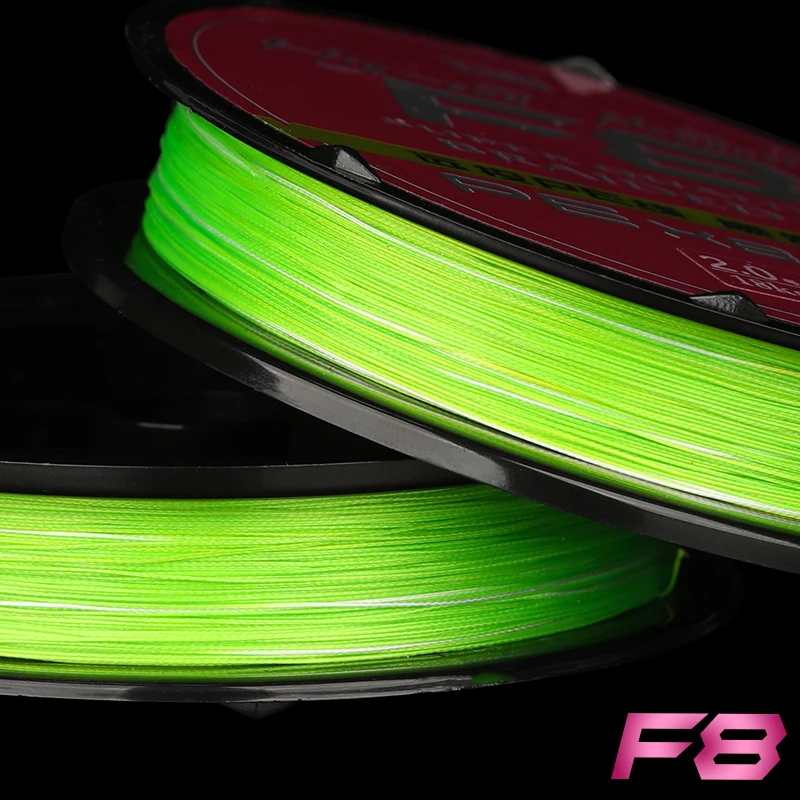 

TSURINOYA 120m Fishing Line 8 Braid Multifilament PE line F8 Japanese Materials Long Casting Smooth 8 Strands Fishing Wire Pike