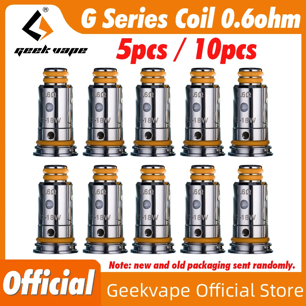 Оригинальный 5 шт. 10 Geekvape Aegis Pod катушки для Комплект 0.6ohm Ka1 сетки таб G электронная