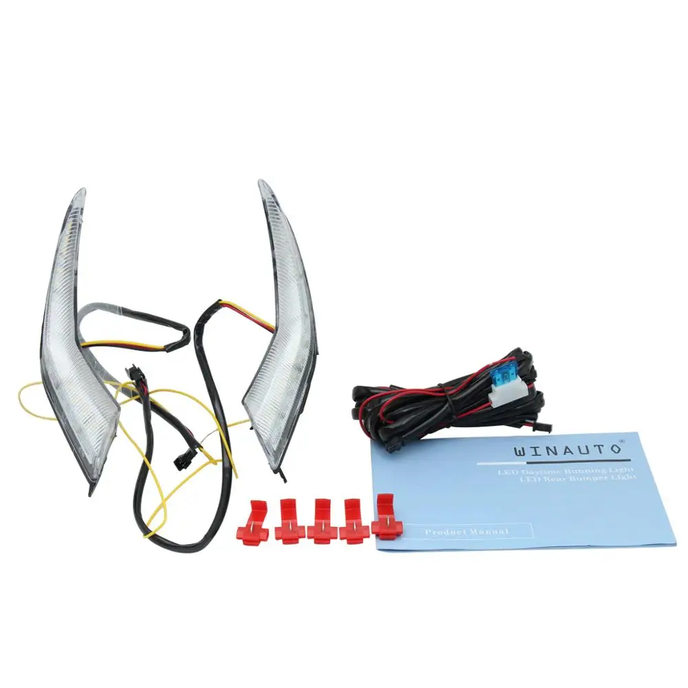 

Switchback strip following DRL daytime running light for Toyota Corolla 2019-2020 with yellow light