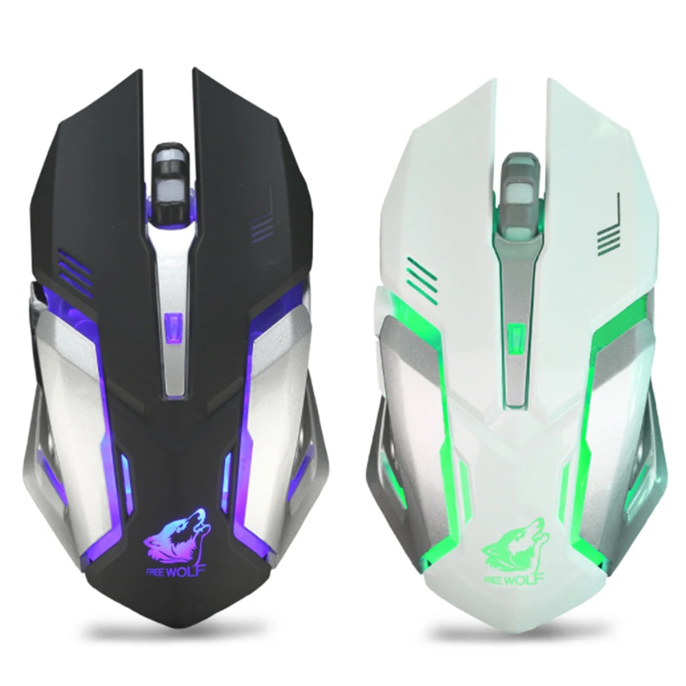 Эргономичная компьютерная мышь для ноутбука профессиональная 6 клавиш 7-цветная