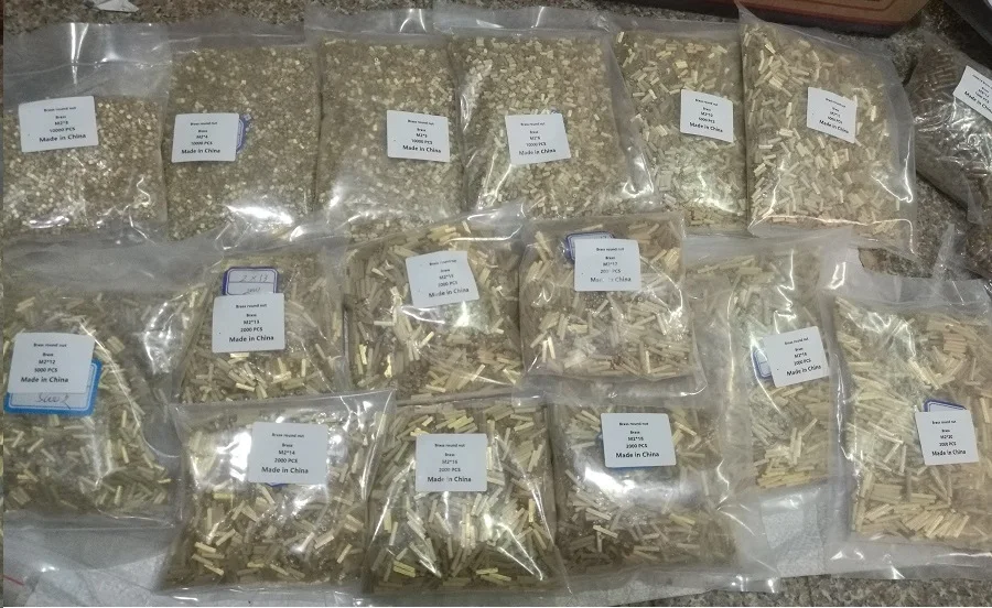 M2 круглая латунная пластина с внутренней резьбой и наружной резьбой|Винты| |