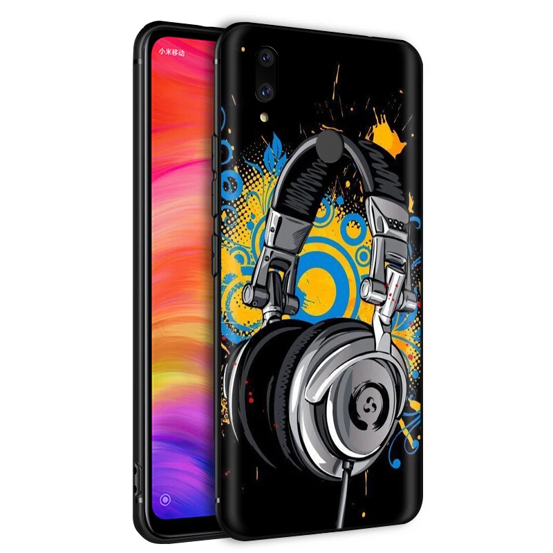 Музыкальный Чехол DDJ DJ для Xiaomi Redmi Note 4 4x 4a 5 5a 6 8 8A MI 9 9s 10 8T K30 Pro Max Lite Plus|Бамперы| |