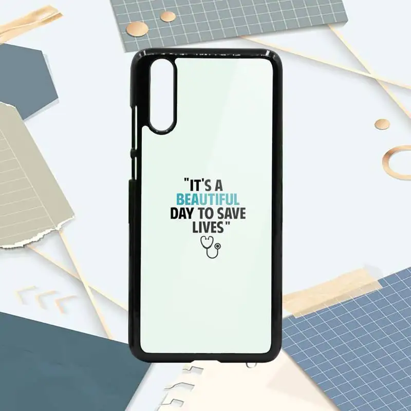 

Greys Anatomy cartoon Doctors Phone Case PC For Samsung galaxy S note 8 9 20 10 e lite2019 plus pro ultra