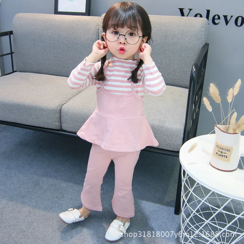 2019 Новая Осенняя детская одежда для девочек ростом 80-120 см 997 | Мать и ребенок