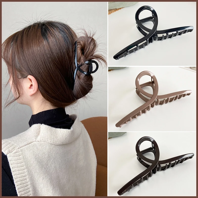 Заколка для волос с изысканным захватом головной убор заколка Южная Корея