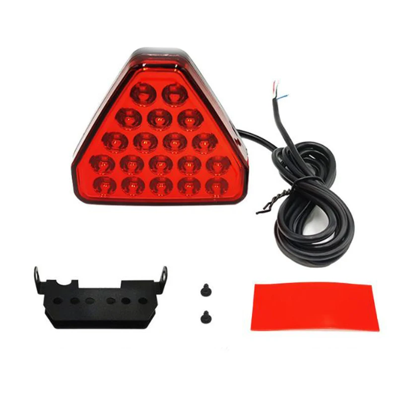 

1 Set Universal External Driving Brake Fog lights LED Pilot light DC 12V LED Rear Warning Light strobe Car Styling Accessories