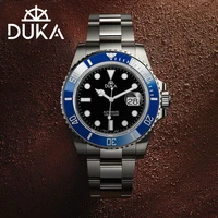 2022 new duka wristwatch mens mechanical watches 41mm top luxury men automatic watch stainless steel waterproof men sports clock