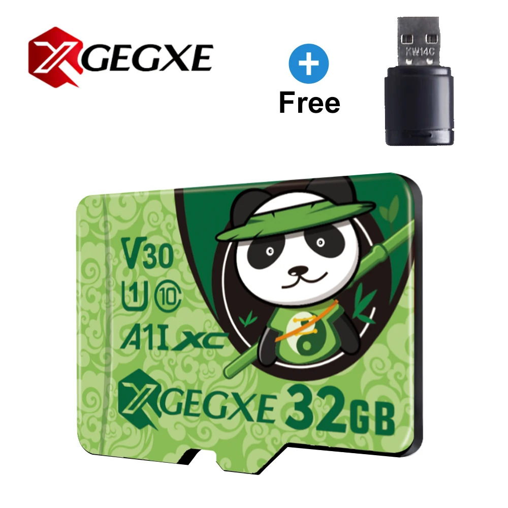 XGEGXE Micro SD 8 ГБ 16 32 64 Гб 128 карта памяти C10 модная TF флэш накопитель для