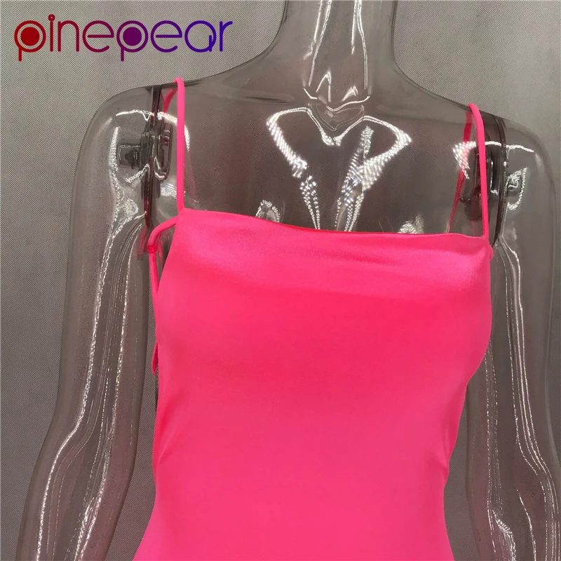 Женское облегающее мини платье на бретелях с открытой спиной|Женские платья| |