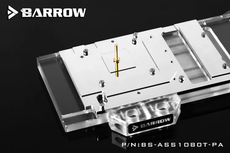 Блок видеокарты BARROW используется для ASUS ROG-STRIX-GTX1080TI-O11G-GAMING/1080/1070-O8G-GAMING/1070TI полное покрытие 3PIN D-RGB H