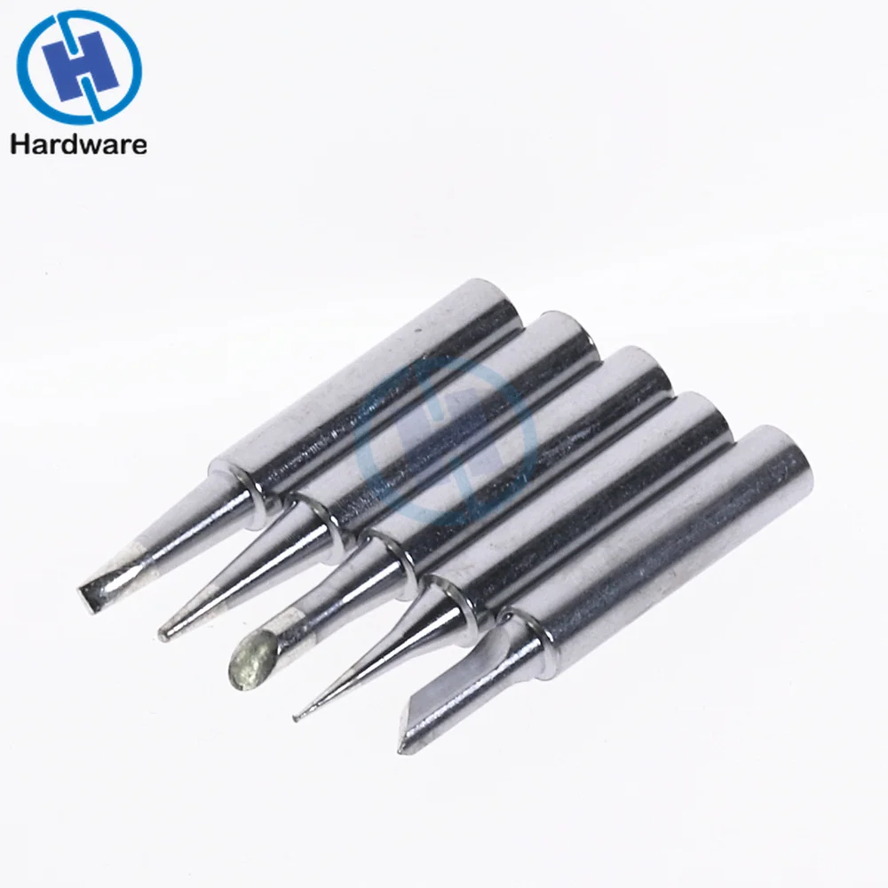 Набор металлических наконечников для паяльника 5 шт. 42 мм 900M T без свинца припой